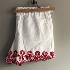 NWT J Crew Linen Blend Pull On Shorts